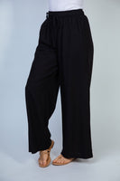 High Waisted Solid Knit Pants