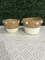 Copal Natural White Basket