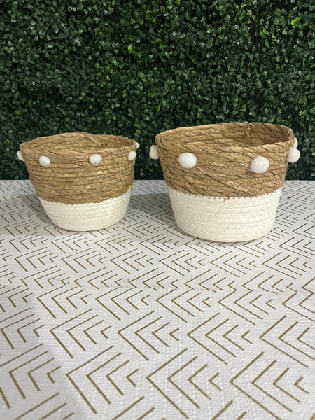 Copal Natural White Basket