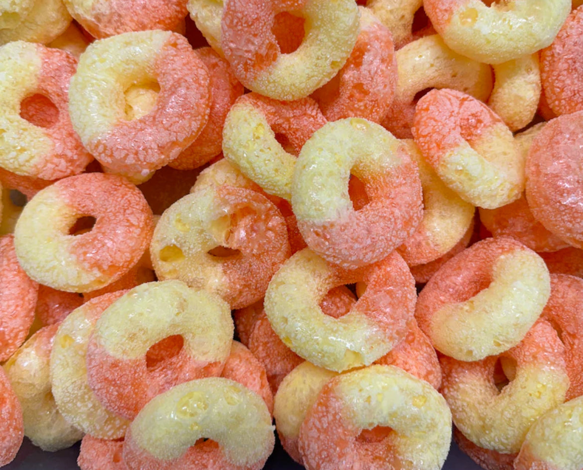 Freeze Dried Peach Rings